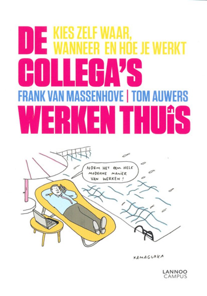 De collega's werken thuis